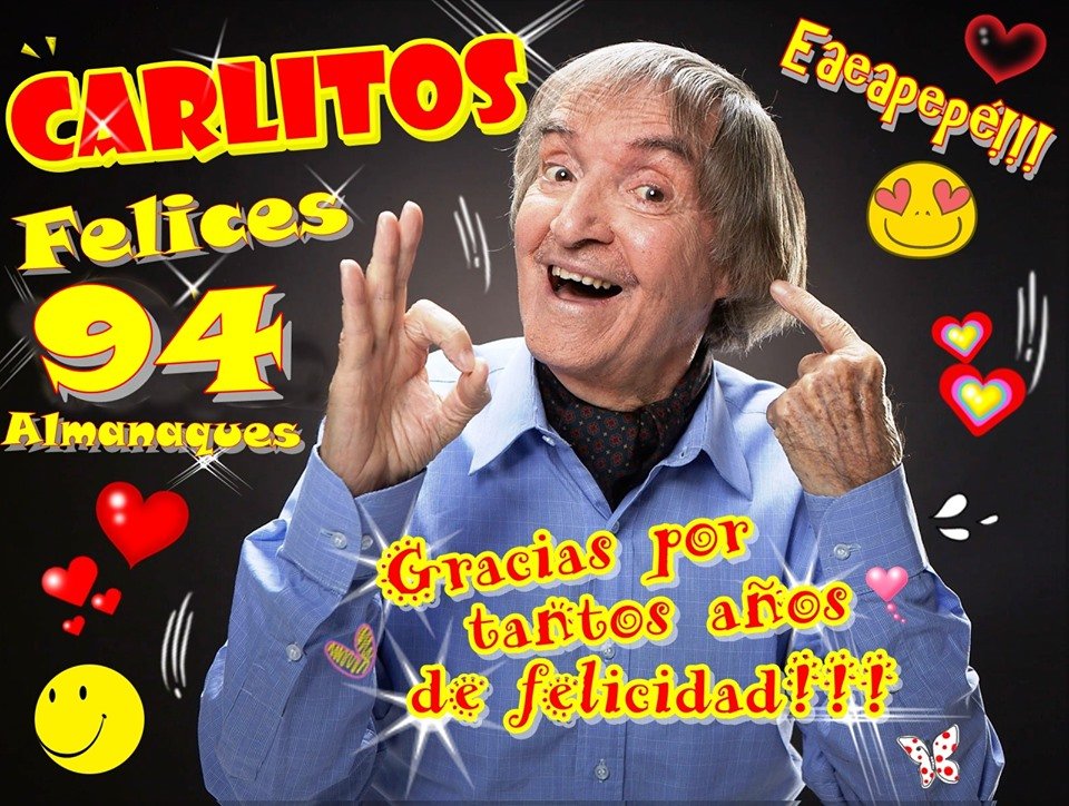 Carlitos Balá cumple años y lo festeja con todos ...