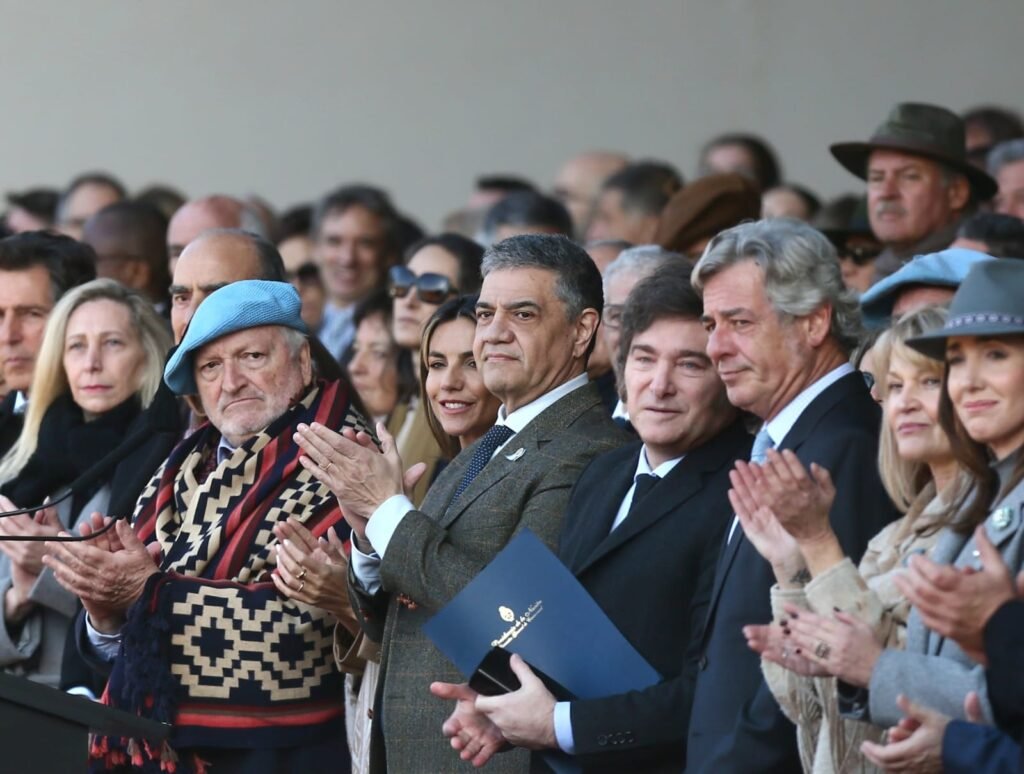 El Jefe de Gobierno porteño participó este domingo del acto de apertura de la 136° Exposición de Ganadería, Agricultura e Industria Internacional.