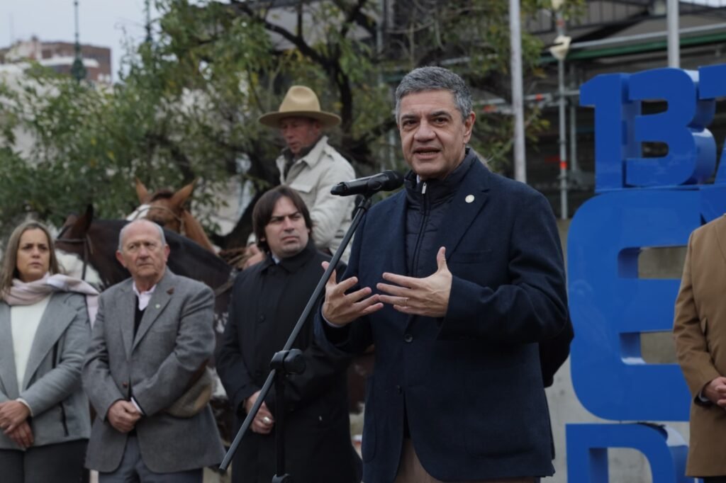 El Jefe de Gobierno, Jorge Macri, dio inicio a la 137 edición de la exposición de Ganadería, Agricultura e Industria en el predio de la Rural en Palermo.
